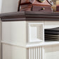 Corner Mantel Cabinet for Living Room or Bedroom with 23 inch Fireplace Insert Heater for the Perfect Ambiance Livingsource