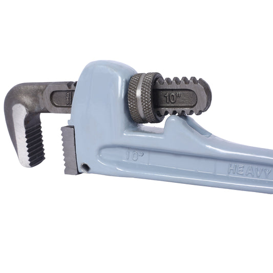 4PCS Aluminium Pipe Wrench Adjustable Jaw Plumbing Pipe Wrench (10" 14" 18" 24" inch) Pipe Wrench Set Livingsource