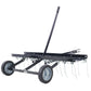 40-Inch Lawn Sweeper Tow Behind Dethatcher, Landscape Rake, Lawn Tractor Rake, Tine Tow Dethatcher Pull Behind Mower, Riding Lawn Mower Attachments for Outdoor Yard Tools Lawn Care - SolidRoot Buy Furniture USA