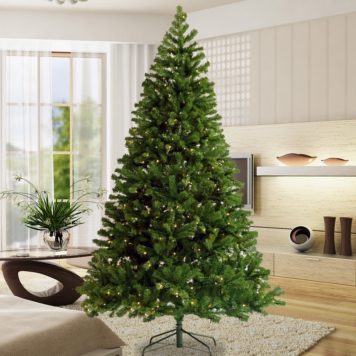 https://admin.shopify.com/store/livingsource-3f97/products?query=TREEPre-lit Christmas Tree 6ft Artificial Hinged Xmas Tree with  Foldable Stand