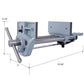Rapid Action Woodworking Vise Quick Release Lever for Quick Adjustments 7 Inch Jaw Width Made with Heavy-Duty Cast Iron ,GRAY Livingsource