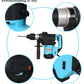 Rotary Hammer 1100W(Blue + Black) 1-1/2"  SDS Plus Rotary Hammer Drill 3 Functions Livingsource