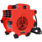 3-Speed Heavy-Duty Floor and Carpet Dryer - Portable Air Mover with 4 Different Angles for Basements, Cars, or Garages Livingsource