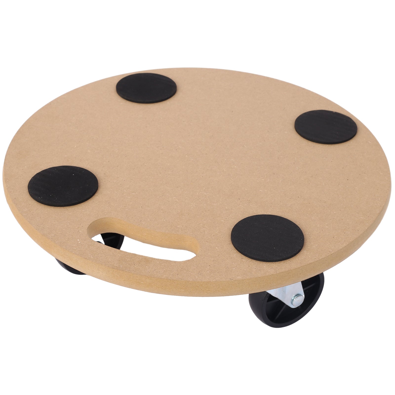 Furniture Moving Dolly, Heavy Duty Wood Rolling Mover with Wheels for Piano Couch Fridge Heavy Items, Securely Holds 500 Lbs (2pcs 15" Round Platform) - SolidRoot Buy Furniture USA