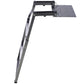 Pickup Truck Tailgate Ladder - Universal Fit, Stainless Steel Self Drilling Hex Screws for Easy Install, Durable Aluminum Step Grip Plates, and Sturdy Rubber Ladder Feet Livingsource