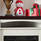 Corner Mantel Cabinet for Living Room or Bedroom with 23 inch Fireplace Insert Heater for the Perfect Ambiance Livingsource