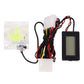 PC Computer 3-Way Flow Meter Digital Temperature Gauge for Water Cooling System Package Livingsource