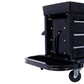 350-Pound Capacity Garage Glider Rolling Tool Chest Seat - SolidRoot Buy Furniture USA