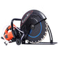 Electric 14" Cut Off Saw Wet/Dry Concrete Saw Cutter Guide Roller with Water Line Attachment Livingsource