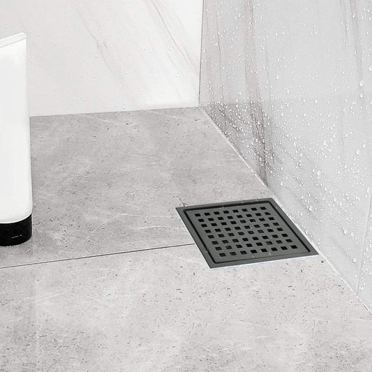 6 Inch Square Shower Floor Drain - SolidRoot Buy Furniture USA