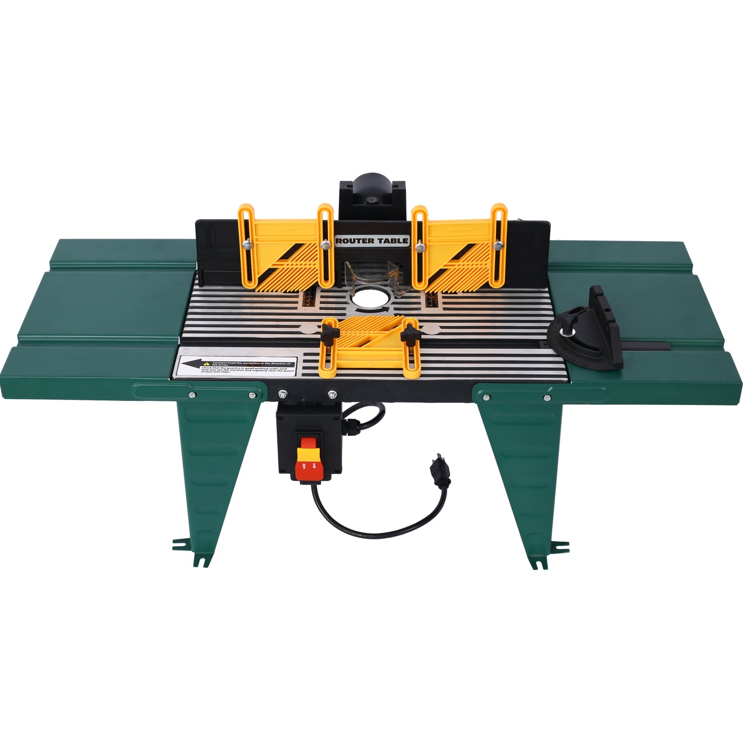 Electric Benchtop Router Table Wood Working  Tool,green