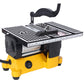 4" 90W Mini Table Saw Top Cut Off Miter Saw Multifunctional Desktop Saws w/ 3 Blades for Precision Cut Metal Wood Frame Molding Livingsource