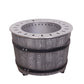 Smokeless Firepit With Wood Pellet/Twig/Wood As The Fuel, Wood Look Livingsource