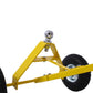 Trailer Dolly with Pneumatic Tires - 600 Lb. Maximum Capacity,Yellow color - SolidRoot Buy Furniture USA
