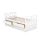Multi-Functional Daybed with Drawers and Trundle, White - SolidRoot Buy Furniture USA