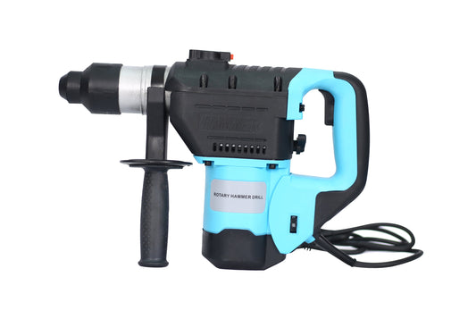 Rotary Hammer 1100W(Blue + Black) 1-1/2'  SDS Plus Rotary Hammer Drill 3 Functions SolidRoot Buy Furniture USA