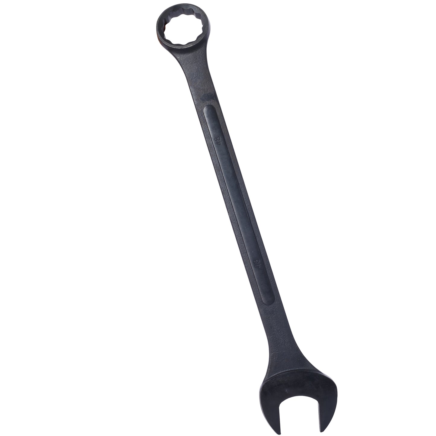 Jumbo Combination Wrench Set extra large, Metric, 6-piece, 35mm to 50mm,Black Oxide, with Pouch