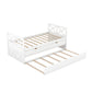 Multi-Functional Daybed with Drawers and Trundle, White - SolidRoot Buy Furniture USA