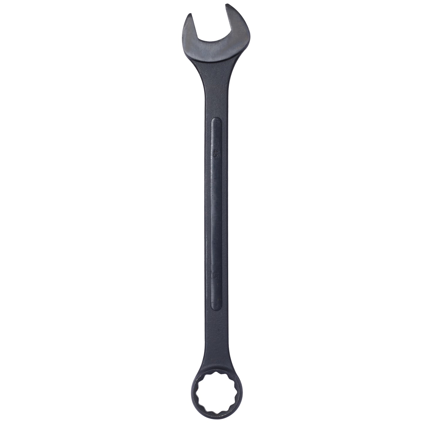 Jumbo Combination Wrench Set extra large, Metric, 6-piece, 35mm to 50mm,Black Oxide, with Pouch