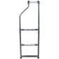 Pickup Truck Tailgate Ladder - Universal Fit, Stainless Steel Self Drilling Hex Screws for Easy Install, Durable Aluminum Step Grip Plates, and Sturdy Rubber Ladder Feet Livingsource