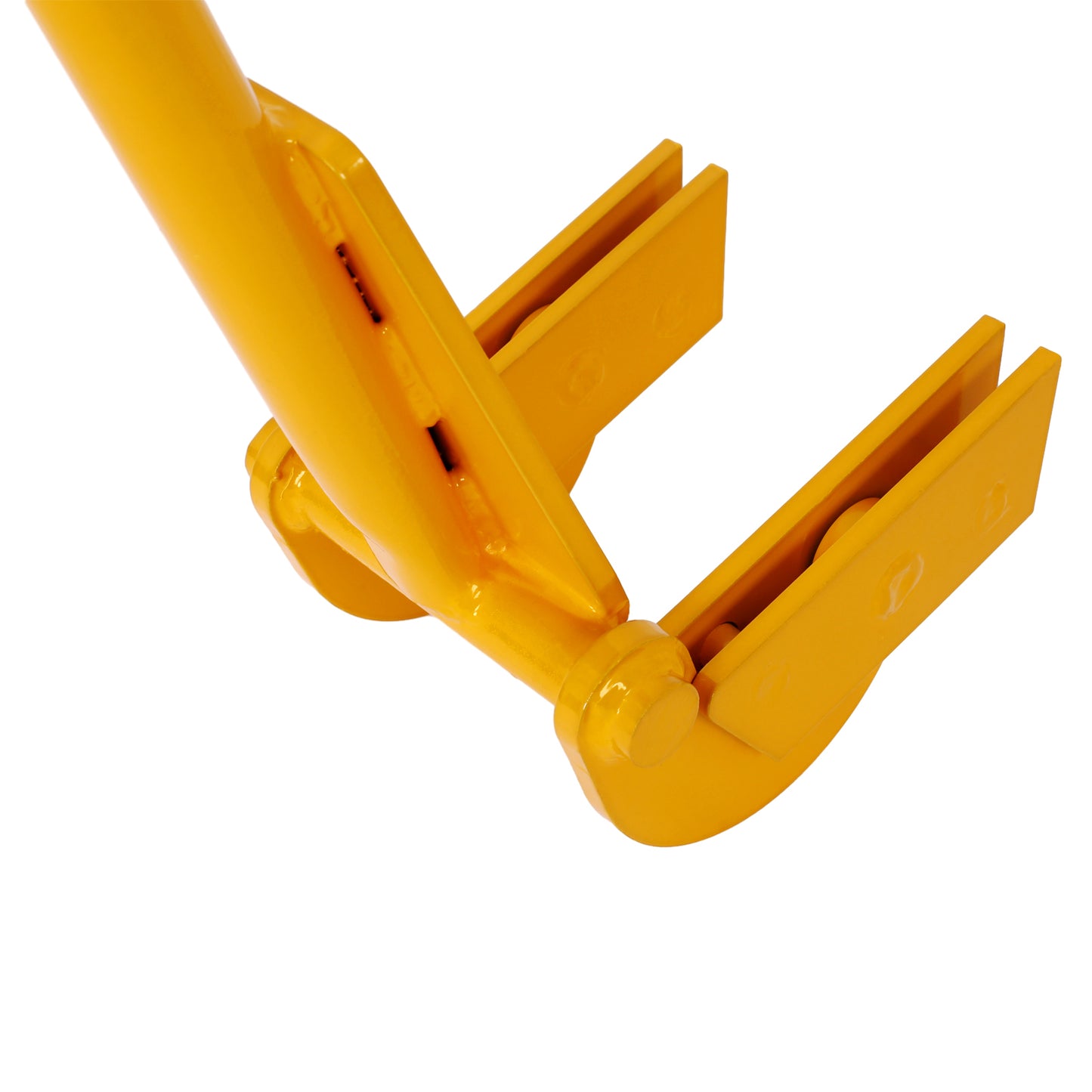 Pallet Buster Tool in Yellow with 43in Long Handle – Deck Wrecker Pallet Tool Pry Bar, Deck Board Removal Tool