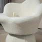 The 360-degree spinning armchair is designed for your leisure and comfort. The sturdy and wide base, Irony and metal turntable can achieve smooth and easy rotation. Sitting on it, you will fall Livingsource