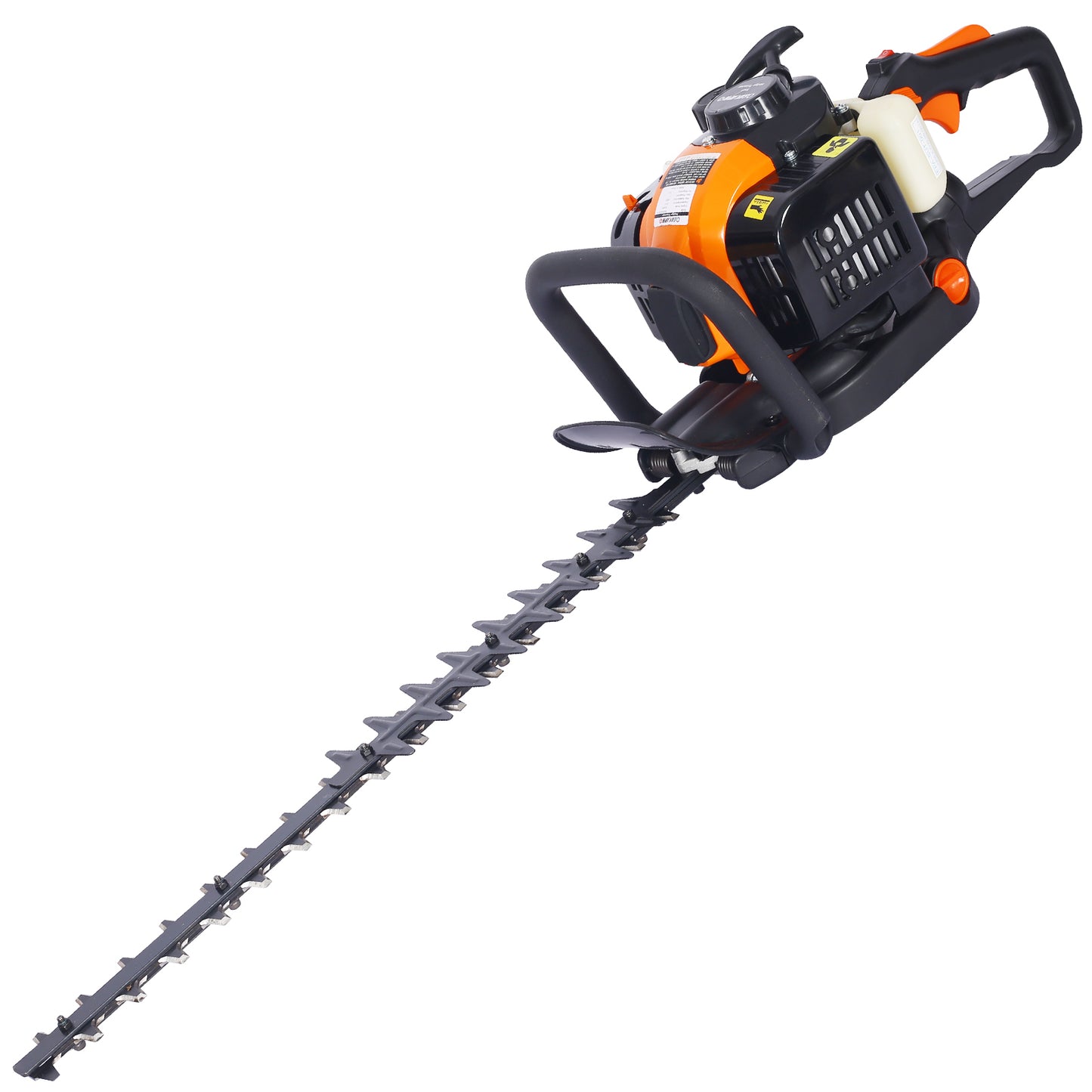 26cc 2 cycle gas powered hedge trimmer , double sided blade  24",recoil gasoline trim blade