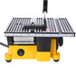 4" 90W Mini Table Saw Top Cut Off Miter Saw Multifunctional Desktop Saws w/ 3 Blades for Precision Cut Metal Wood Frame Molding Livingsource