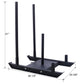 Weight Training Pull Sled, Fitness Strength Speed Training Sled, Steel Power Sled Workout Equipment for Athletic Exercise and Speed Improvement Livingsource