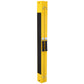 Saw Horses 2 Pack, Folding Portable Work Horse with Fast Open Legs, Convenient Handle, Heavy Duty Steel Sawhorse for Garage, Workshop, Fully Assembled,yellow+black color Livingsource