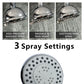 High-Pressure Rain Shower Head With 3 Spray Modes, 4 inch Fixed Bathroom Rainfall Showerhead With Adjustable Swivel Ball Joint, Bathroom Accessories - SolidRoot Buy Furniture USA