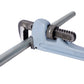 4PCS Aluminium Pipe Wrench Adjustable Jaw Plumbing Pipe Wrench (10" 14" 18" 24" inch) Pipe Wrench Set Livingsource