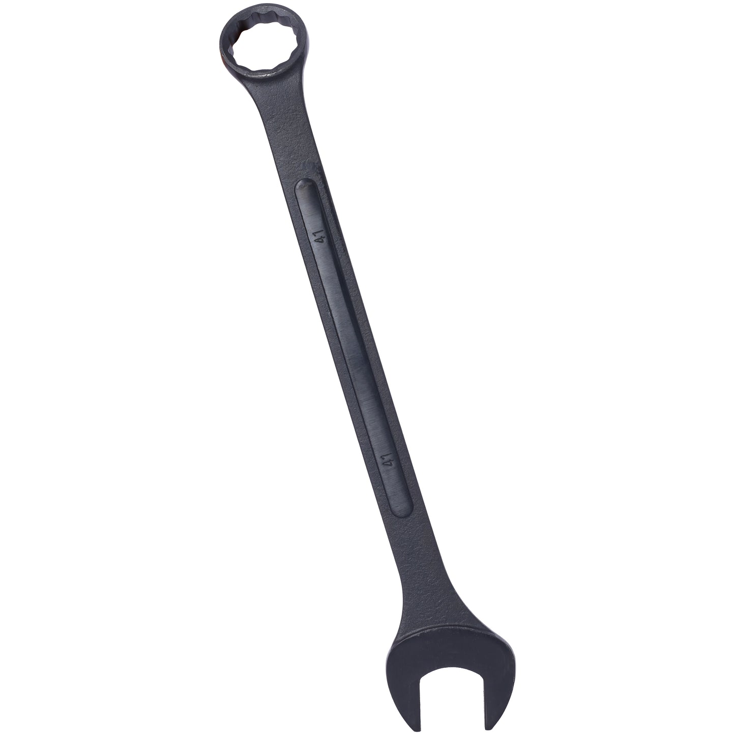 Jumbo Combination Wrench Set extra large, Metric, 6-piece, 35mm to 50mm,Black Oxide, with Pouch