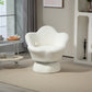 The 360-degree spinning armchair is designed for your leisure and comfort. The sturdy and wide base, Irony and metal turntable can achieve smooth and easy rotation. Sitting on it, you will fall Livingsource