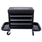 350-Pound Capacity Garage Glider Rolling Tool Chest Seat - SolidRoot Buy Furniture USA